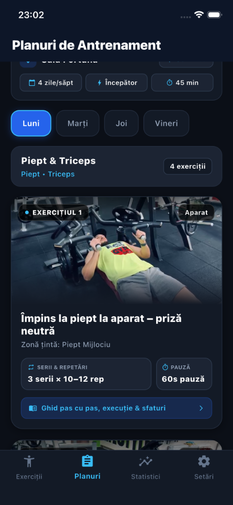 Ghid Pas cu Pas pe Zile